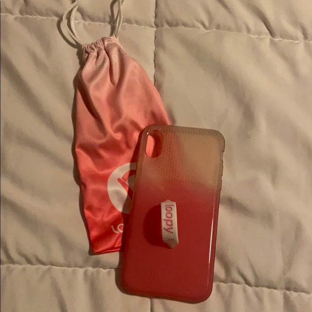 Loopy case iPhone X/Xs breastcancer awareness